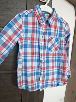 Chlapčenské košele veľkosti 104-122 - 8