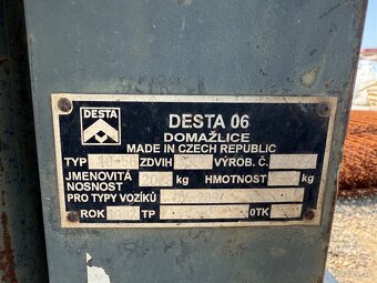 VYSOKOZDVIŽNÝ VOZÍK DESTA - 8