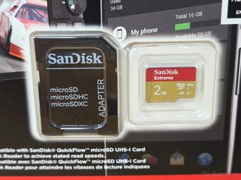 2x paměťová karta SanDisk microSDXC 2TB Extreme s fakturou - 8