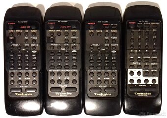 ORIGINAL dialkovy ovladac TECHNICS velky vyber, JAPAN, AX01 - 8