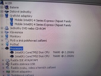 predám Acer extensa 5635 / 3gb ram / 250gb hdd /Windows xp - 8