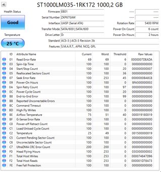 Externý 2,5" HDD Toshiba / Seagate / WD 1TB - 8