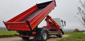 MERCEDES-BENZ ATEGO TROJSTRANNÝ SKLÁPAČ - VYKLÁPAČ S HYDRAUL - 8