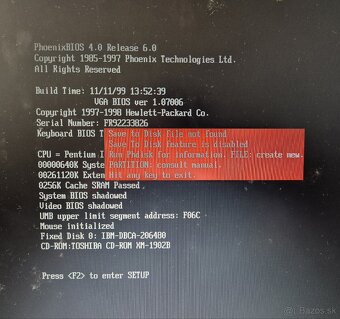 starý ntb HP OmniBook 4150 - 8