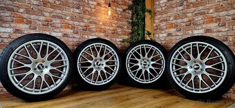 Alu R20 5x112 Mercedes E, S, BMW X2...+letné 245/40R20 - 8