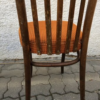 Legendarne retro Stolicky TON drevene 2ks - 8