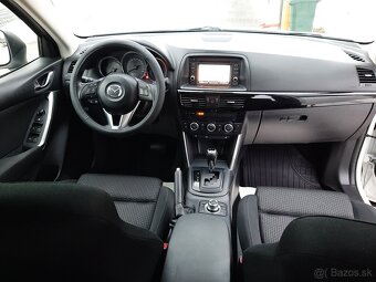 Mazda CX-5 2,2 Diesel, Automat, 4×4 110KW , biela metaliza - 8