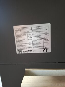 Predám nové krbové kachle Mira so sporákom - 8