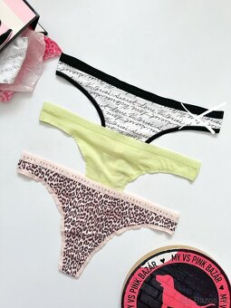 Victoria’s Secret Pink tanga nohavičky L - 8