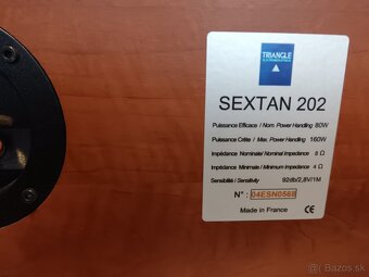 Triangle Sextan 202 center reproduktor - 8