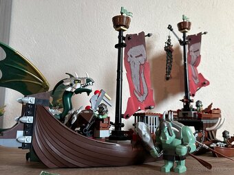 Lego Castle 7048 Troll Warship s navodom - 8