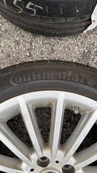 Predám originálne disky BMW s pneumatikami Continental – 245 - 8