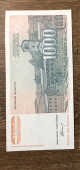 Bankovky JUHOSLAVIA 2 - 8