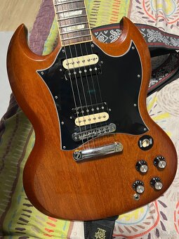 2012 Gibson SG Standard Mahogany Burst - 8