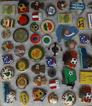 športové odznaky - Lokomotíva, Dukla, Sparta, Slávia, OH - 8
