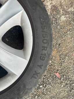 5x120 r19 BMW x6 x5 e70 e71 255/50 letné pneumatiky - 8