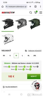 Enduro prilba NOX N312 čierna matná - 8
