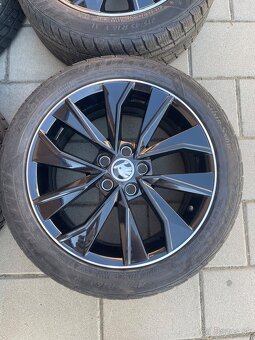 Alu disky 5x100 r16 original Škoda Fabia 3 - 8