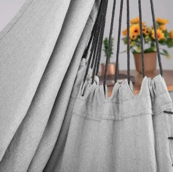 Závesné kreslo držiak vankúš taška 150kg - 3 farby - 8