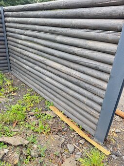 Drevené koly - Frézovaná guľatina - 8