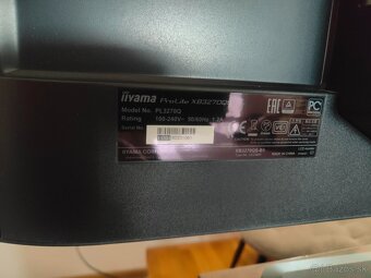 Monitor iiyama 32' - 2K IPS Pivot - 8