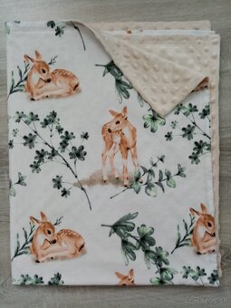 Nepouzivane Minky deky, flisove deky - 8