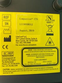 Znížená cena  Predám terapeutický Laser Companion CTX - 8