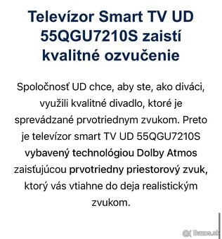 UD Smart Tv 55” 139cm - 8