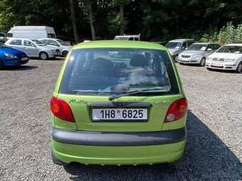 Daewoo Matiz 0.8i 93 tis km 2x el.okna nové ČR servo - 8