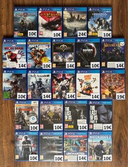 HRY na PS4 a PS5 (4+1 alebo 6+2 zdarma) - 8