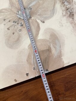 IKEA 3 veľké obrazy kvety - 8