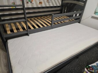 Poschodova postel siva - 8