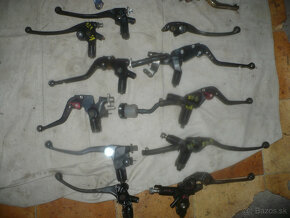 řídítka,padáky,zrcátka,světla,řetězy,páčky,brzd. pump - 8