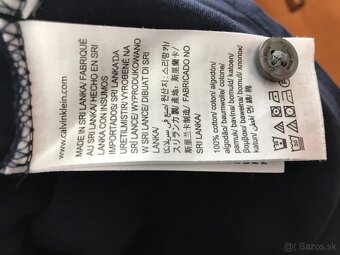 CALVIN KLEIN originál black damske polotricko S - 8