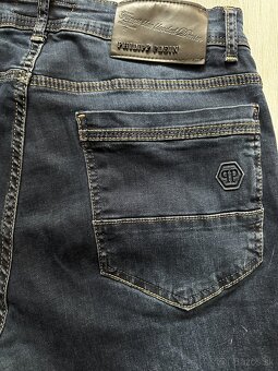Pánske,kvalitné džínsy PHILIPP PLEIN - veľkosť 33/30 - 8