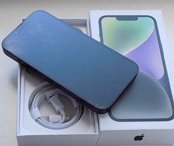 iPhone 14 Midnight BATERIE 100% TOP - 8