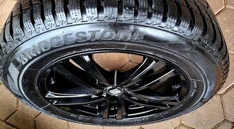 zimné alu R17 5x112, pneu 215/65, Tarraco, Tiguan, Kodiaq. - 8
