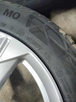 4ks alu disky orig. Audi 5x112 R18 letné 6mm 225/55 r18 - 8