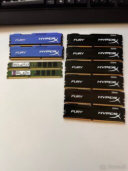 PC komponenty – základné dosky , RAM HyperX - 8