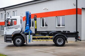 MERCEDES AXOR 1824 HÁKOVÝ NOSIČ KONTAJNEROV HYDRAULICKÁ RUKA - 8