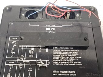 DU20 / METRA BLANSKO / Volt-Amper-Meter / Czechoslovakia - 8