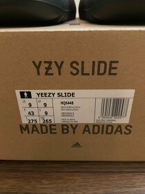Adidas Yeezy Slide Onyx 43 - 8