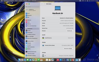 MacBook Air 13", Silver, Výdrž batérie 6 hod. - 8