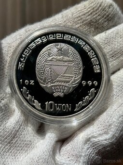 Nádherná sada 1 oz. investičné striebro Ag 999 unca - 8
