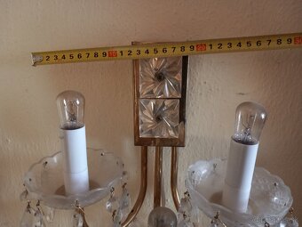 Nástenná krištáľová lampa - 8