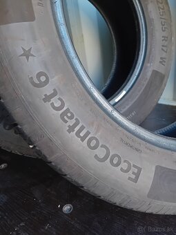 Letné pneumatiky Continental 225/55R17 EcoContact6 - 8
