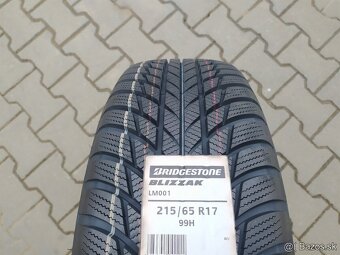 Zimná sada Audi, VW, Škoda, Seat 5x112 R17 + pneu 215/65 R17 - 8