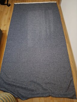 Sivé závesy 2 ks 136x269 cm - 8