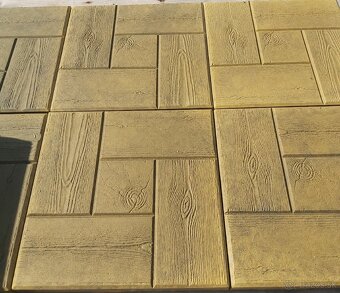 Betónové dlažby imitácia dreva 30x30x3 - 8