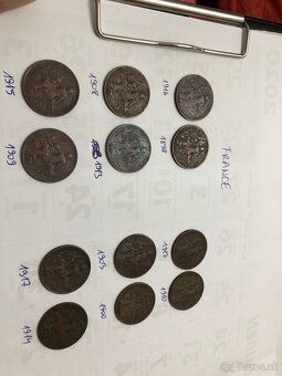 Mince FRANCE +Bankovky BIELORUSKO - 8